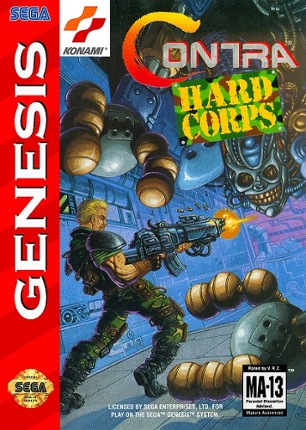 Contra: Hard Corps Game Cover