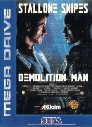 Demolition Man Game Cover