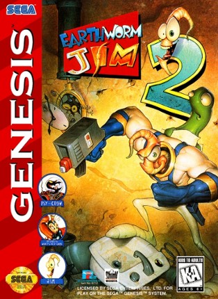 Earthworm Jim 2 Game Cover