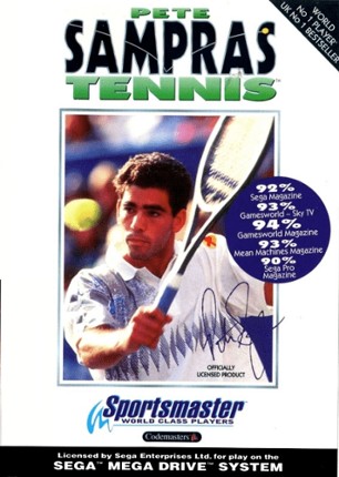 Pete Sampras Tennis Game Cover