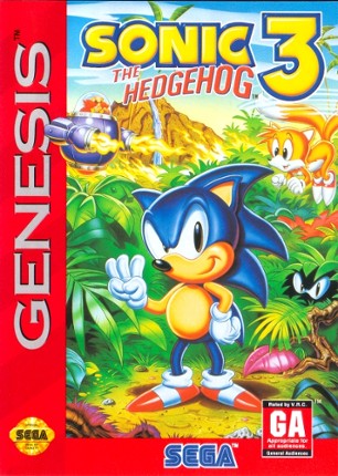 Sonic the Hedgehog 3 Game Cover
