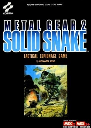 Metal Gear 2: Solid Snake Game Cover