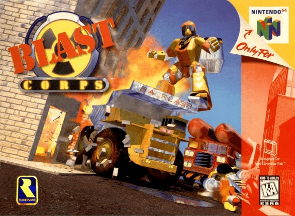 Blast Corps Game Cover