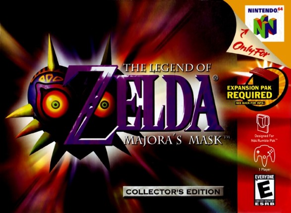 The Legend of Zelda: Majora's Mask Game Cover