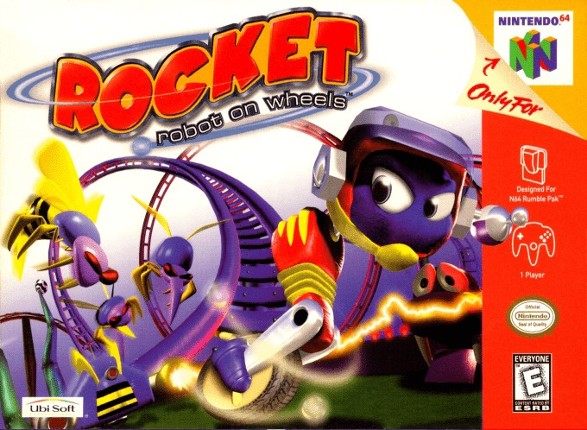 Rocket: Robot On Wheels Game Cover