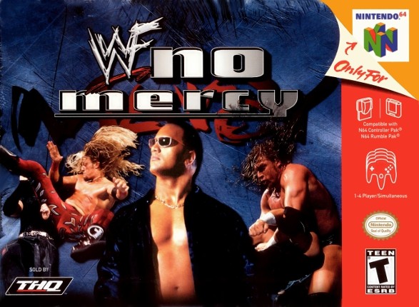 WWF No Mercy Game Cover