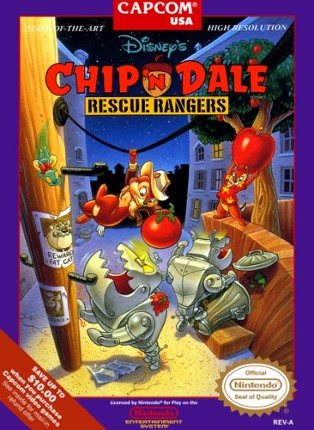 Chip 'n Dale Rescue Rangers Game Cover