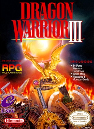 Dragon Warrior III Game Cover