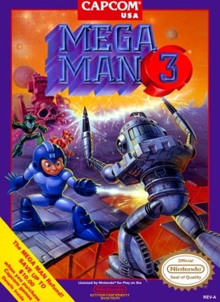 Mega Man 3 Game Cover