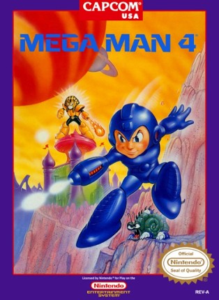 Mega Man 4 Game Cover