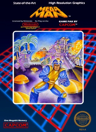 Mega Man Game Cover