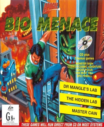 Bio Menace Game Cover