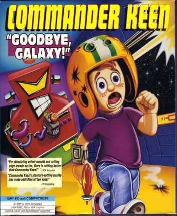 Commander Keen: In Goodbye Galaxy Game Cover