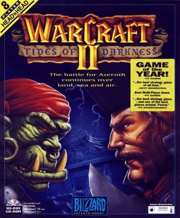 WarCraft II: Tides of Darkness Game Cover