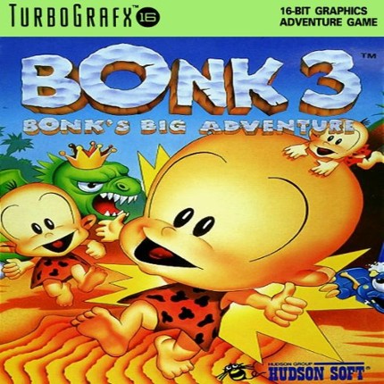 Bonk 3: Bonk's Big Adventure Game Cover