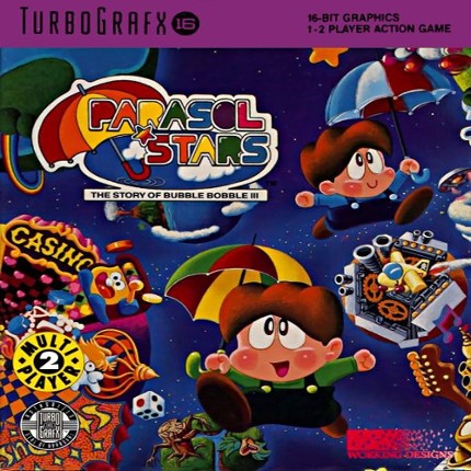 Parasol Stars: The Story of Bubble Bobble III Game Cover