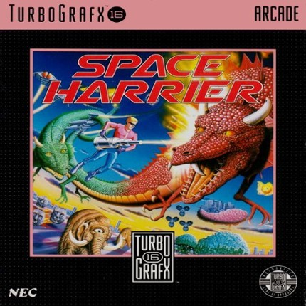 Space Harrier Game Cover