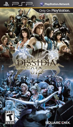 Dissidia 012 Final Fantasy Game Cover