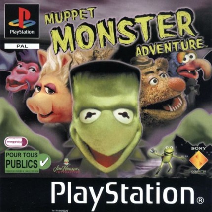 Muppet Monster Adventure Game Cover