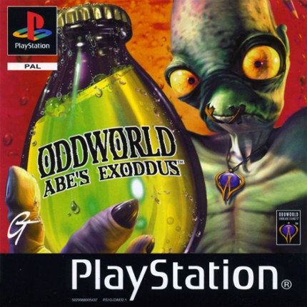 Oddworld: Abe's Exoddus Game Cover