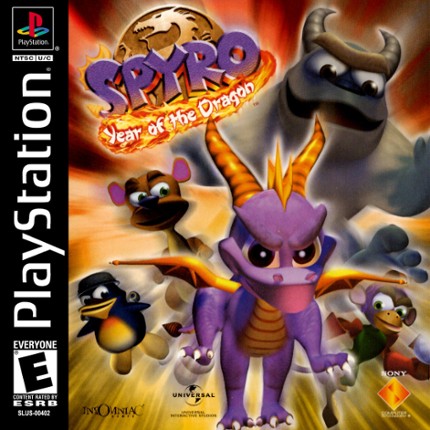 Spyro: Year of the Dragon Game Cover