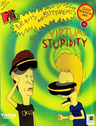 Beavis and Butt-Head in Virtual Stupidity Game Cover