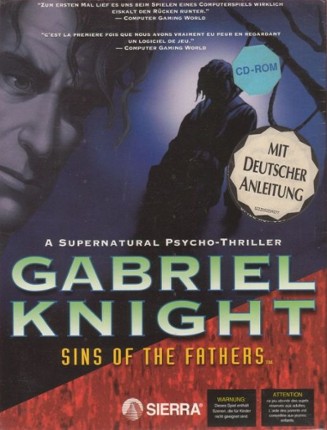 Gabriel Knight I: Sins of the Fathers Game Cover