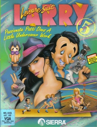 Leisure Suit Larry 5: Passionate Patti Does Some Undercover Work Game Cover