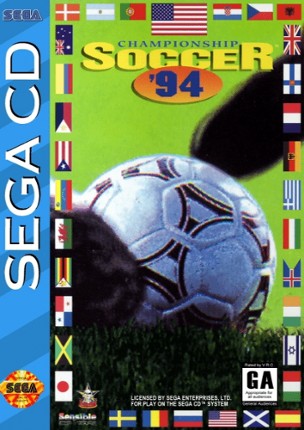 Championship Soccer '94 Game Cover