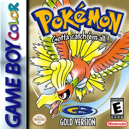 Pokémon Gold Version Game Cover