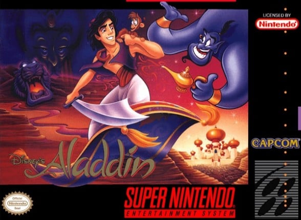 Disney's Aladdin Game Cover