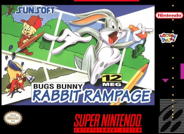 Bugs Bunny: Rabbit Rampage Game Cover