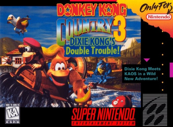 Donkey Kong Country 3: Dixie Kong's Double Trouble! Game Cover