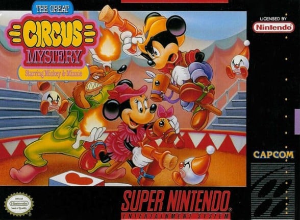 The Great Circus Mystery Starring Mickey & Minnie Game Cover