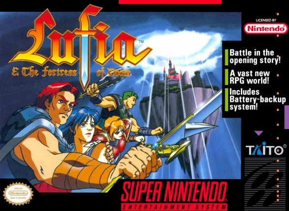 Lufia & the Fortress of Doom Game Cover