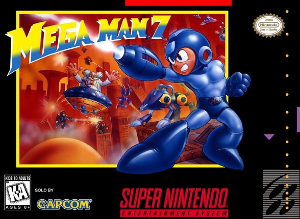 Mega Man 7 Game Cover