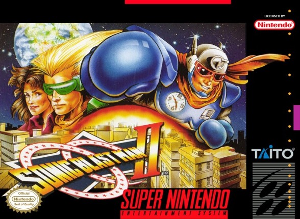 Sonic Blast Man II Game Cover