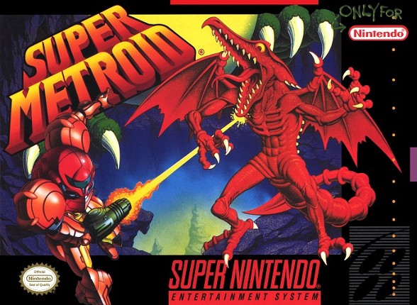 Super Metroid Game Cover