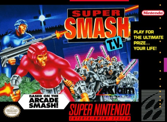 Super Smash T.V. Game Cover