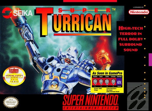 Super Turrican Game Cover