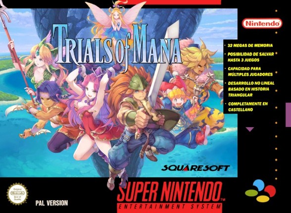 Trials of Mana Game Cover