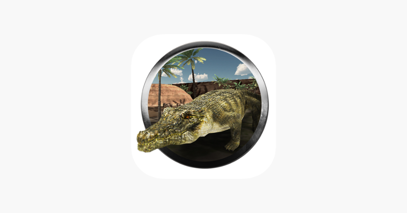 Angry Crocodile 3D Simulator - Wild Alligator Game Cover