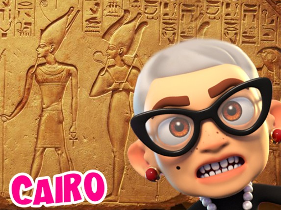 Angry Gran Cairo Game Cover