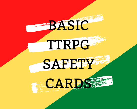 Basic TTRPG Safety Cards Game Cover