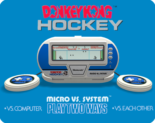 Donkey Kong Hockey Game Cover