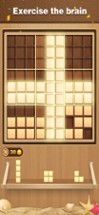 Wood Block Sudoku Puzzle Image