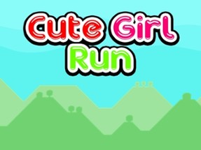 Cute Girl Run Image