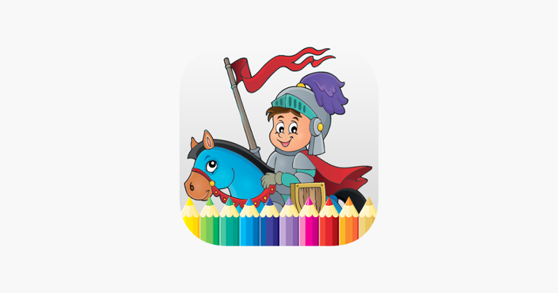Princess Castle Coloring Book - Drawing for kids free games Game Cover
