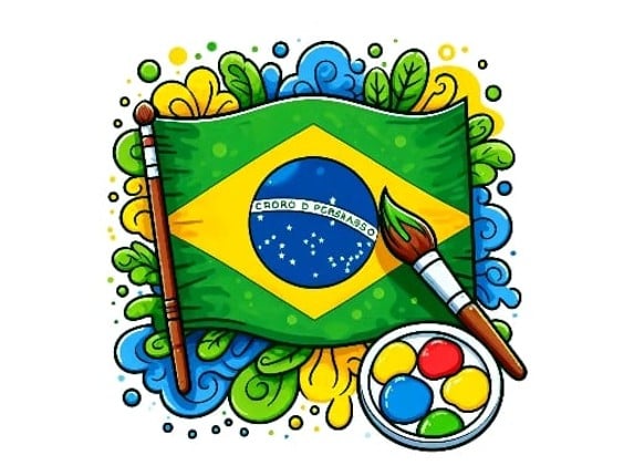 Brazil Coloring Adventure Game Cover