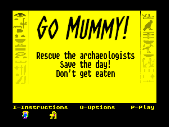 Go Mummy! (ZX Spectrum Next) Game Cover
